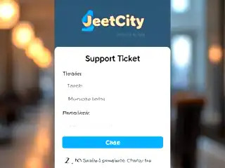 Support chat and escalation visual for JeetCity
