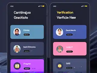 Registration and verification visual for JeetCity