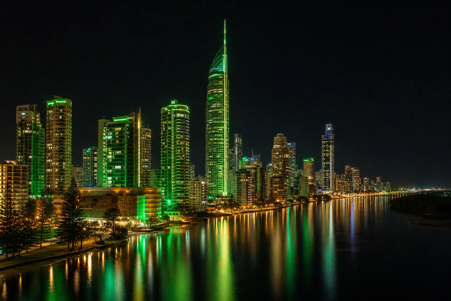 Editorial city guide graphic for JeetCity Casino readers in Gold Coast, QLD